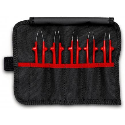 KNIPEX 92 00 04 - Jeu de pincettes universelles isolées (5 pcs.)