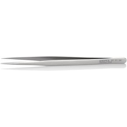 KNIPEX 92 21 08 - Brucelles universelles droites, pointues, en acier inoxydable