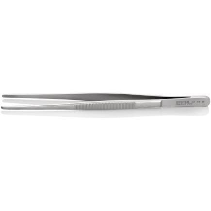 KNIPEX 92 61 01 - Brucelles universelles droites, rondes, en acier inoxydable