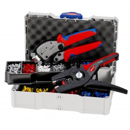 KNIPEX 97 90 14 - Assortiment de cosses de câble pour cosses à douilles