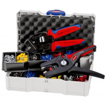 KNIPEX 97 90 15 - Assortiment de cosses de câble pour cosses à douilles