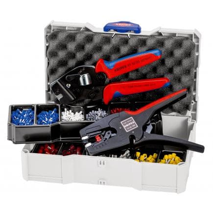 KNIPEX 97 90 17 - Assortiment de cosses de câble pour cosses à douilles