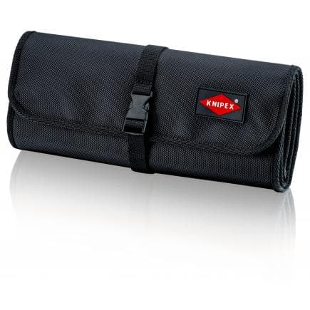 KNIPEX 98 99 13 LE - Trousse à outils vide, enroulable, 15 compartiments