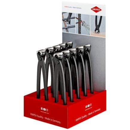 KNIPEX 00 18 01 V20 - Présentoir de comptoir pour tenaille 220 mm (10 pcs.)