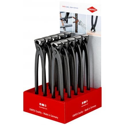 KNIPEX 00 18 01 V21 - Présentoir de comptoir pour tenaille 250 mm (10 pcs.)