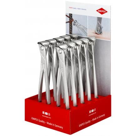 KNIPEX 00 18 01 V23 - Présentoir de comptoir pour tenaille type "strong" 250 mm (10 pcs.)