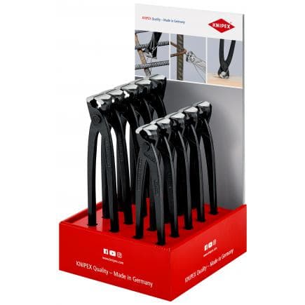 KNIPEX 00 18 01 V26 - Présentoir de comptoir pour tenaille 220-250 mm (10 pcs.)