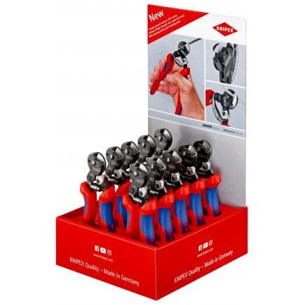KNIPEX 00 18 01 V32 - Présentoir de comptoir pour cisaille en acier (10 pcs.)
