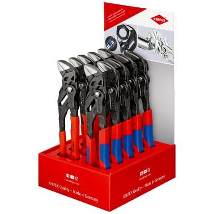 KNIPEX 00 18 01 V34 - Présentoir de comptoir pour pinces-clés 250 mm (10 pcs.)