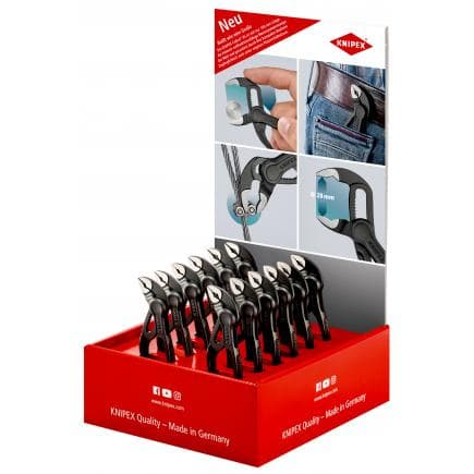 KNIPEX 00 18 01 V39 - Présentoir de comptoir pour pince multiprise Cobra® XS (12 pcs.)