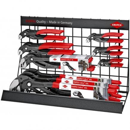 KNIPEX 00 19 29 - Présentoir de comptoir avec gamme de pinces Cobra® (21 pcs.)