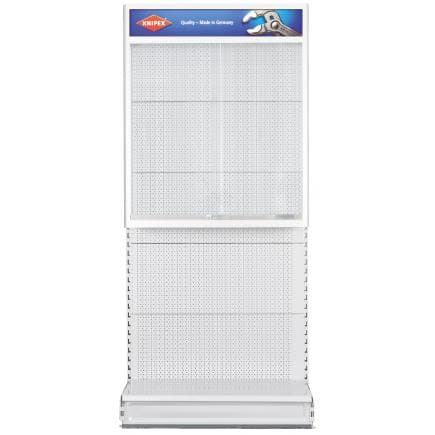 KNIPEX 00 19 30 VIT - Vitrine de présentation produit à monter sur parois perforées 1 020 x 110 mm
