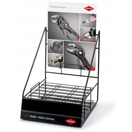 KNIPEX 00 19 34 3 - Présentoir de comptoir pour présentations murales ou de comptoir (vide)