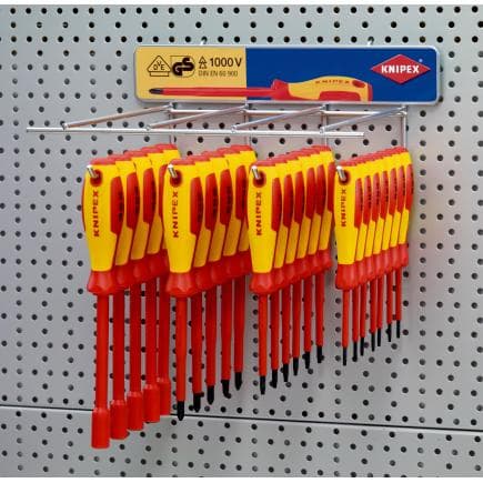 KNIPEX 00 19 34 6 - Présentoir pour tournevis (vide)