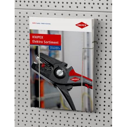 KNIPEX 00 19 36 - Porte-brochure pour paroi perforée