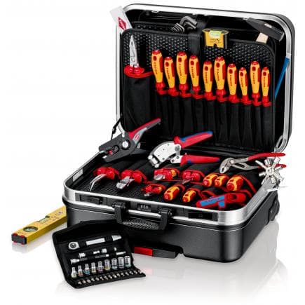 KNIPEX 00 21 06 - Mallette à outils "BIG Basic Move" ElettroPlus 515 mm (68 pcs.)