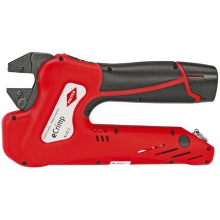 KNIPEX 97 43 E UK - Pince électromécanique universelle pour cosses de matrices interchangeables e-Crimp