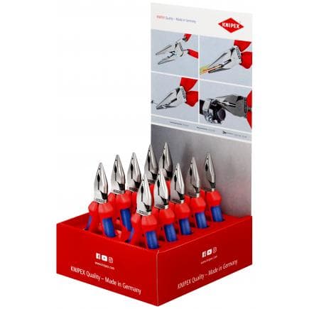 KNIPEX 00 18 01 V01 - Présentoir de comptoir pour pince universelle 145 mm (10 pcs.)