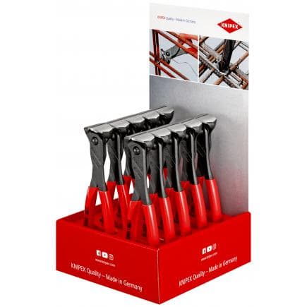 KNIPEX 00 18 01 V10 - Présentoir de comptoir pour pince coupante avec tranchant frontal 200 mm (10 pcs.)
