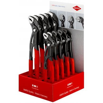 KNIPEX 00 18 01 V14 - Présentoir de comptoir pour pince multiprise Cobra® 250-300 mm (10 pcs.)