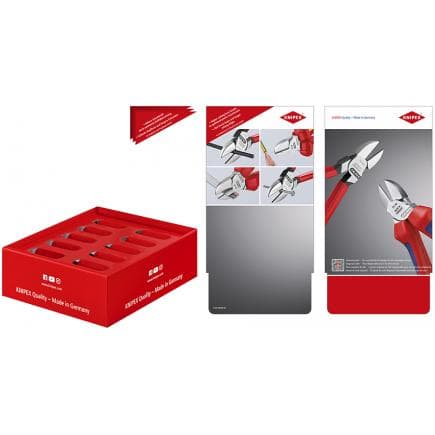 KNIPEX - Présentoir de comptoir vide pour 10 pinces 180 mm
