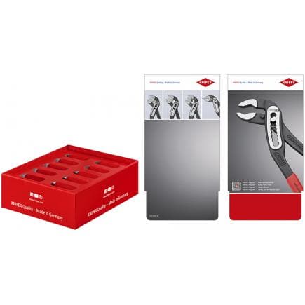 KNIPEX - Présentoir de comptoir vide pour 5 x 88 01 250 et 5 x 88 01 300