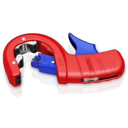 KNIPEX 90 23 01 BK - DP50 Coupe-tube pour canalisations d'eaux usées en plastique gainées en plastique