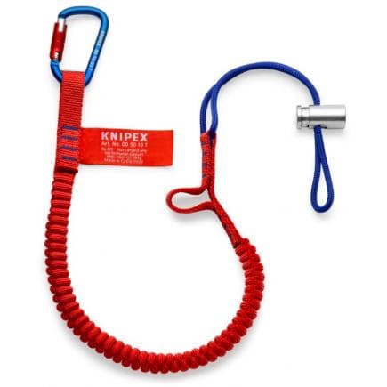 KNIPEX 00 50 12 T BK - Longe avec mousqueton fixe