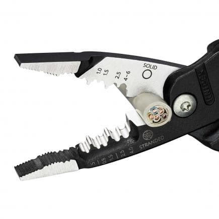 KNIPEX 13 72 200 ME - Pince multifonctionnelle pour fils d'électricien, métrique