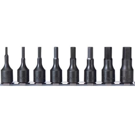 KOKEN RS3012A-52/8 - Jeu de sockets hexagonaux (8 pcs)