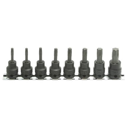 KOKEN RS13025/8-L50 - Jeu 3/8" douille tournevis Impact Torx (8 pcs.)