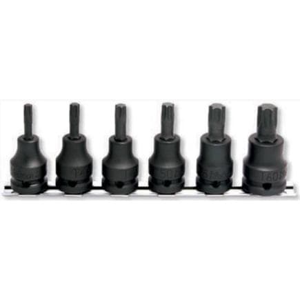 KOKEN RS14025/6-L60 - Jeu 1/2" Douille Tournevis Impact Torx (6 pcs.)