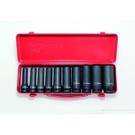 KOKEN 14207M - Jeu 1/2" impact douilles (10 pcs.)