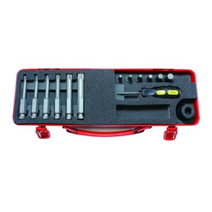 KOKEN 14210X - Jeu de douilles à chocs XZN 1/2" en boîte (12 pcs.)