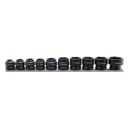 KOKEN RS14401MS/10 - Jeu 1/2" Douille impact courtes a paroi mince (10 pcs.)