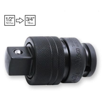 KOKEN 14466A-200B - Adapteur Impact 3/4" M x 1/2" F avec bille
