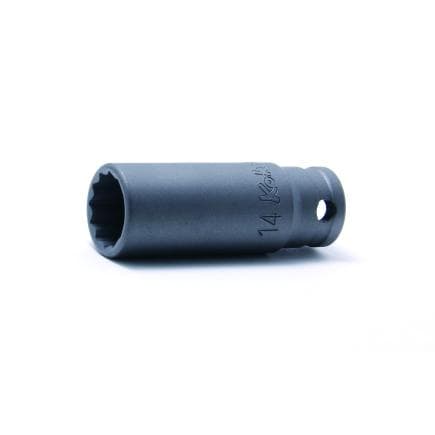 KOKEN 23305M-8 - 3/8" Douille longue finissage industriel polygonal