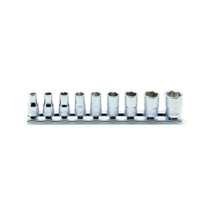 KOKEN RS2400A/9 - Jeu 1/4" Douille 6-pans pouce (9 pcs.)