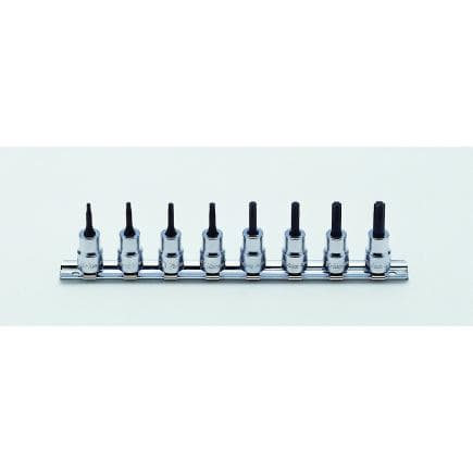 KOKEN RS3025/8-50 - Jeu 3/8" 50mm douille tournevis Torx (8 pcs.)