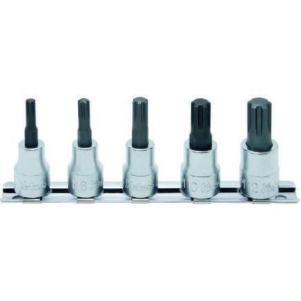 KOKEN RS3027/5-L50 - Jeu 3/8" douille tournevis pour écrous RIBE (5 pcs.)