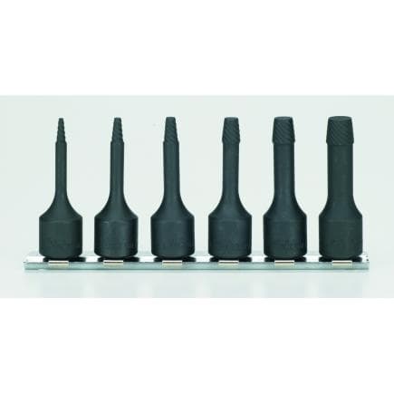 KOKEN RS3129/6-L60 - Jeu 3/8" douille extracteur pour vis cassées (6 pcs.)
