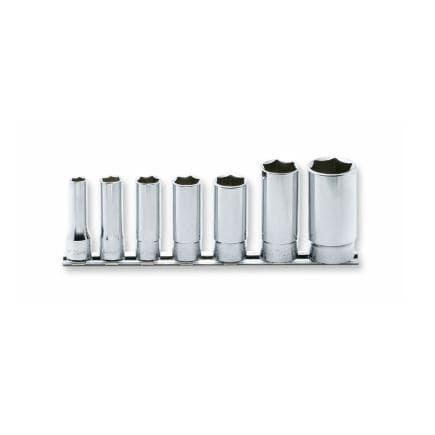 KOKEN RS3305W/7 - Jeu 3/8" douille longue à 12-pans Whitworth (7 pcs.)
