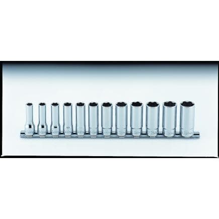 KOKEN RS3310M/12 - Jeu 3/8" Douille longue Surface (12 pcs.)