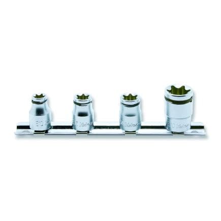 KOKEN RS3425/4(2B) - Jeu 3/8" douille Torx à deux billes de retenue Nut Grip (4 pcs.)