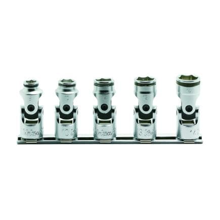 KOKEN RS3441M/5 - Jeu 3/8" douille universelle à billes de retenue Nut Grip (5 pcs.)
