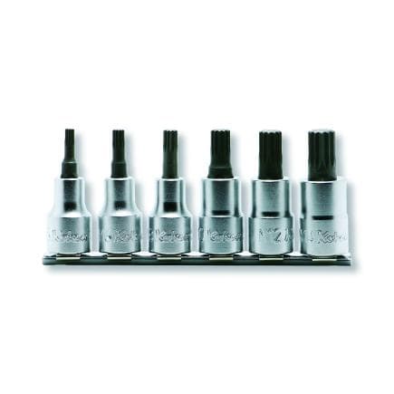 KOKEN RS4020/6-L100 - Jeu 1/2" 100mm douille tournevis XZN (6 pcs.)