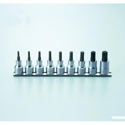 KOKEN RS4025/9-L60 - Jeu 1/2" 60mm douille tournevis Torx (9 pcs.)