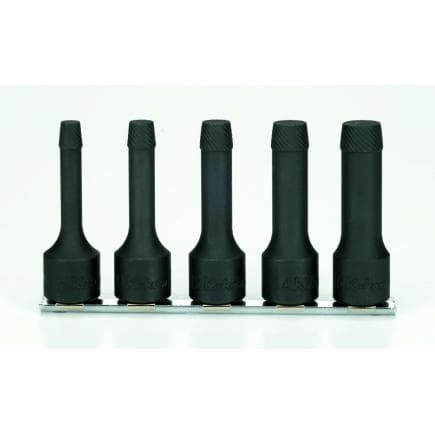 KOKEN RS4129/5-L37 - Jeu 1/2" douille extracteur pour vis cassées (5 pcs.)