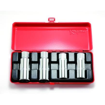 KOKEN 4211M - Jeu de douilles à vis pour goujon 1/2" (4 pcs.)