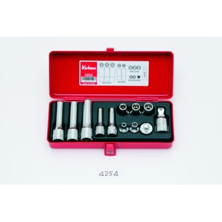 KOKEN 4254 - 1/2" Jeu de clés à douille (12 pcs.)